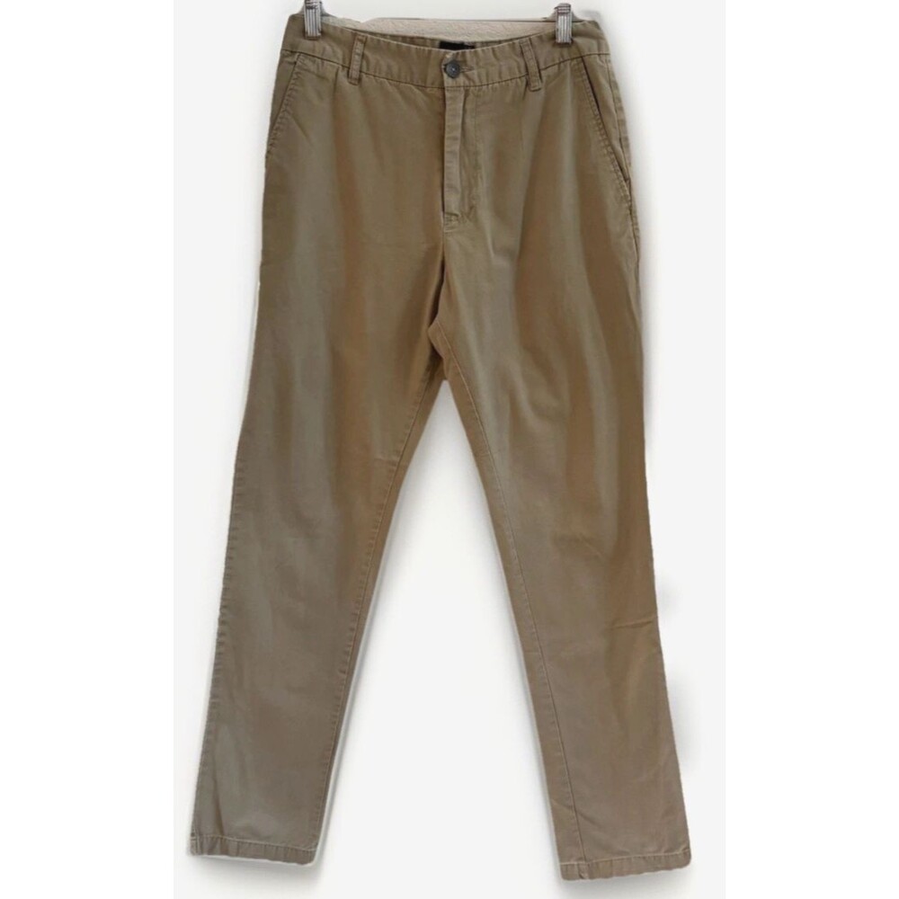 ASOS Design Men's Chino Pants‎ Tapered Cotton Khaki Size 30 X 32 Office Travel